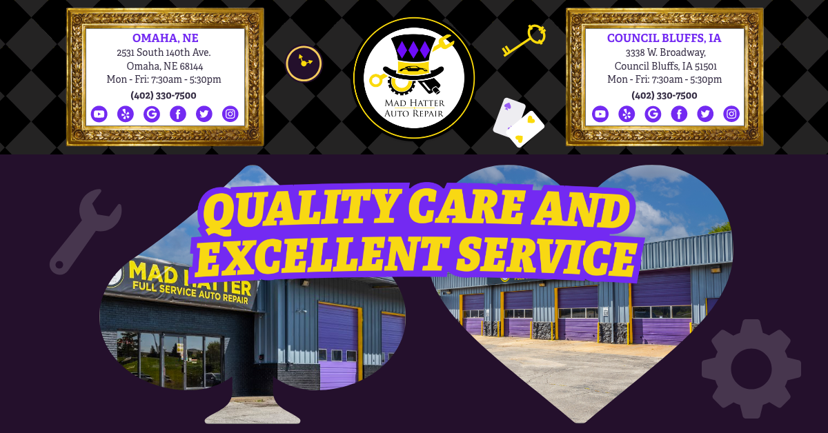 Mad Hatter Auto Repair logo